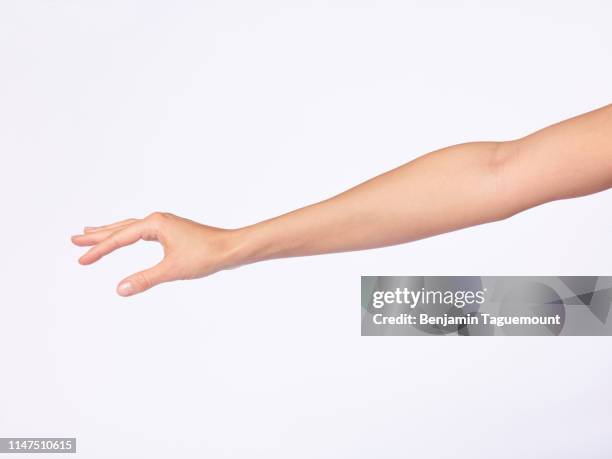 young woman hand, position, gestures - granuloma annulare stock pictures, royalty-free photos & images