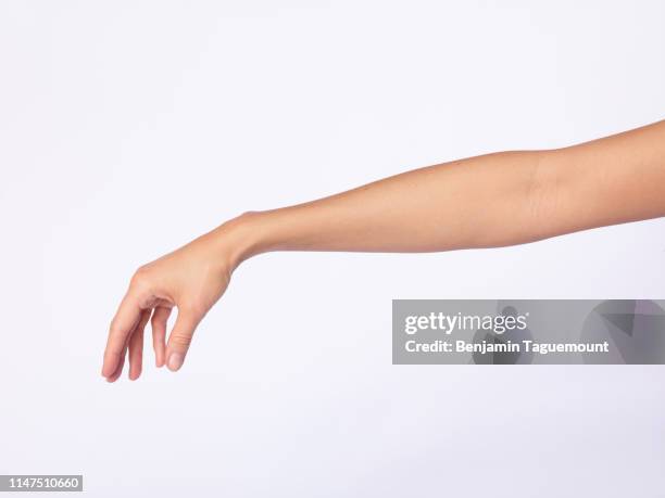 young woman hand, position, gestures - granuloma annulare stock pictures, royalty-free photos & images