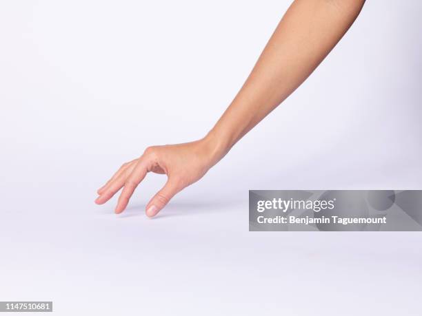 young woman hand, position, gestures - granuloma annulare stock pictures, royalty-free photos & images