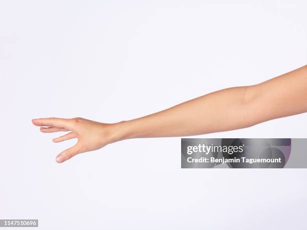 young woman hand, position, gestures - granuloma annulare stock pictures, royalty-free photos & images