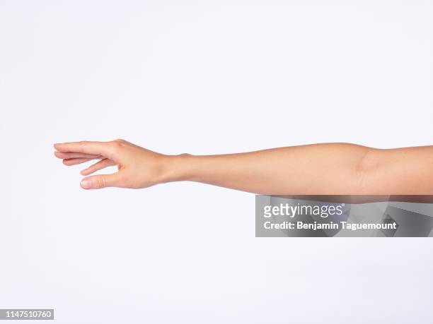 young woman hand, position, gestures - granuloma annulare stock pictures, royalty-free photos & images