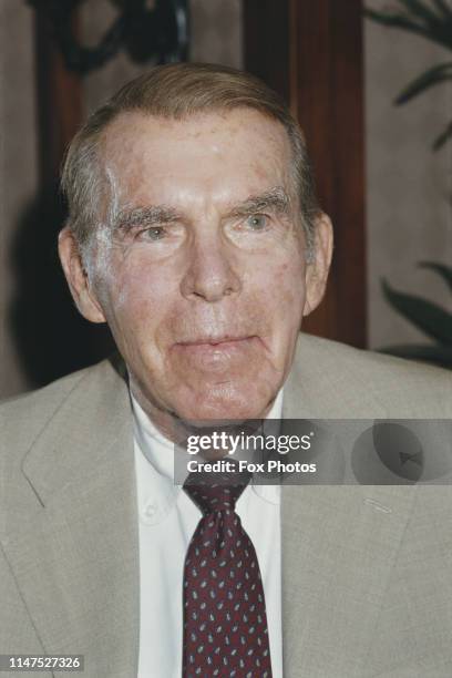 American actor Fred MacMurray , November 1987.