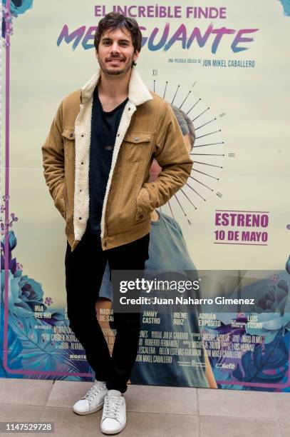 Adrian Exposito attends "El increible finde menguante" photocall on May 07, 2019 in Madrid, Spain.