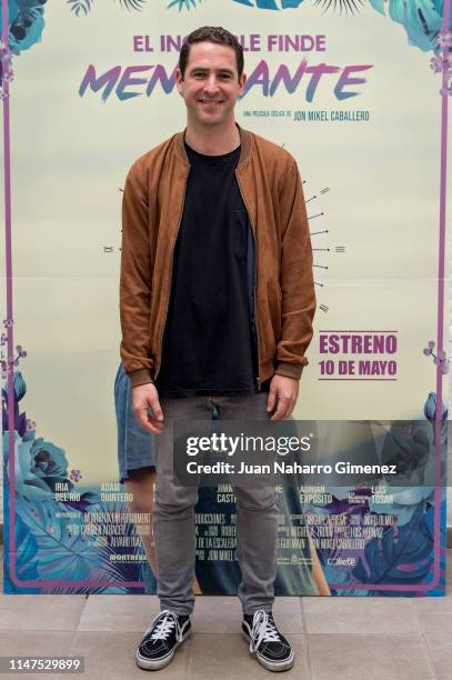 Adam Quintero attends "El increible finde menguante" photocall on May 07, 2019 in Madrid, Spain.