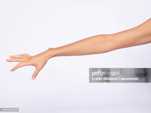 young woman hand, position, gestures - granuloma annulare stock pictures, royalty-free photos & images