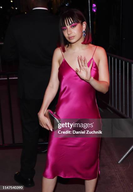 Charli XCX attends the 2019 Met Gala Boom Boom Afterparty at The Standard hotel on May 06, 2019 in New York City.