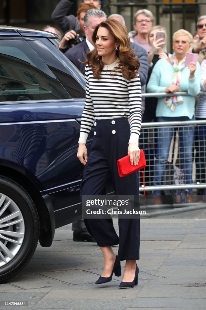 The Duke And Duchess Of Cambridge Launch King's Cup Regatta