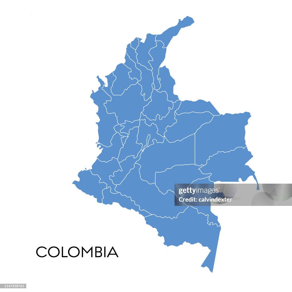 Colombia map