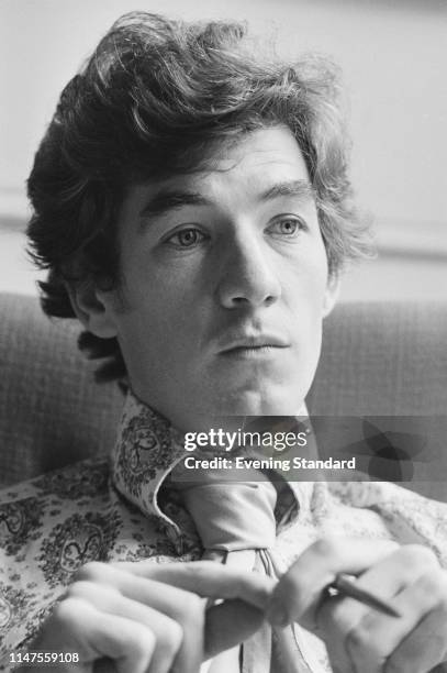 English actor Ian McKellen, UK, 11th October 1969.