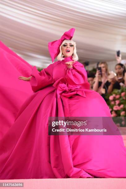 Lady Gaga attends The 2019 Met Gala Celebrating Camp: Notes on Fashion at Metropolitan Museum of Art on May 06, 2019 in New York City.