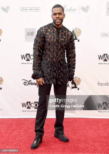 Mario arrives at the WACO Theater Center's 3rd Annual Wearable Art Gala at The Barker Hangar at Santa Monica Airport on June 1, 2019 in Santa Monica,...