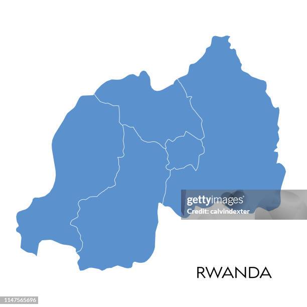 Mapa De Rwanda Rwanda Map Fotografías e imágenes de stock - Getty Images