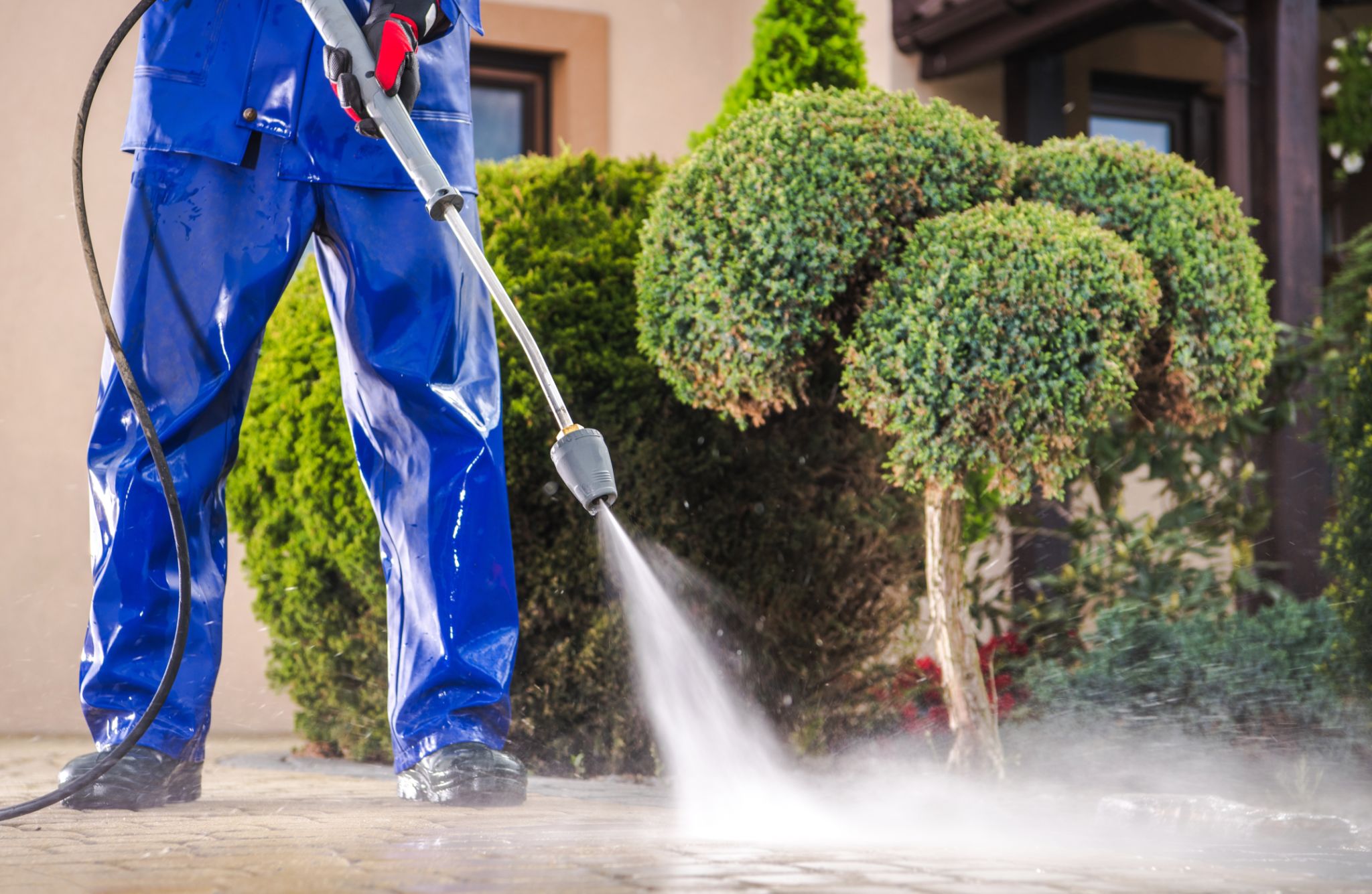 power versus pressure washing