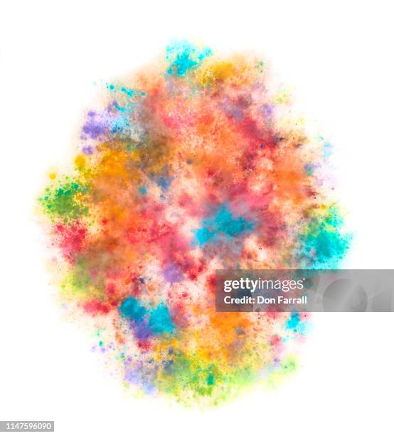 Circle Powder 59 Colorful Circle Powder Explosion Stock Photos, High-Res Pictures ...