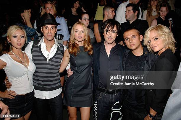 Etty Lau Farrell, singer Perry Farrell, actress Heather Graham, actor Alan Cumming, Simone Sestito and fiance actress Mena Suvari attend the G-Star...