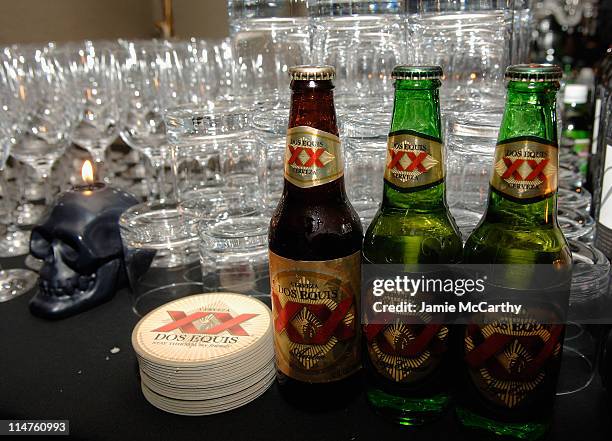 General view of atmosphere during The Soho Grand Halloween Party Sponsored by Dos Equis at Soho Grand on October 31, 2008 in New York City.