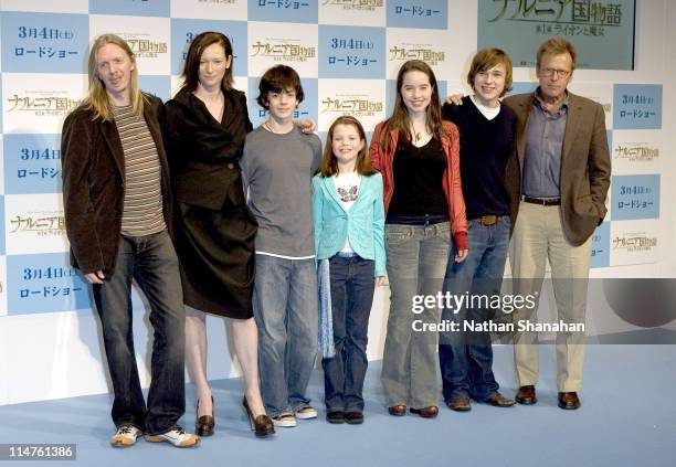 Andrew Adamson - Director, Tilda Swinton, Skandar Keynes, Georgie Henley, Anna Popplewel, William Moseley and Mark Johnson - Producer