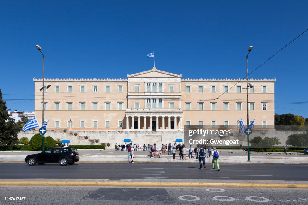 Hellenic Parliament in Athens