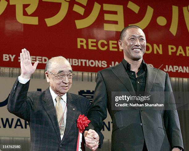 Kazuhiro Kiyohara during 17th Japan Best Jewellery Wearer Awards at Tokyo Big Sight in Tokyo, Japan.