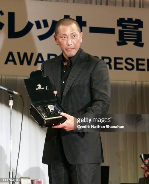 Kazuhiro Kiyohara during 17th Japan Best Jewellery Wearer Awards at Tokyo Big Sight in Tokyo, Japan.