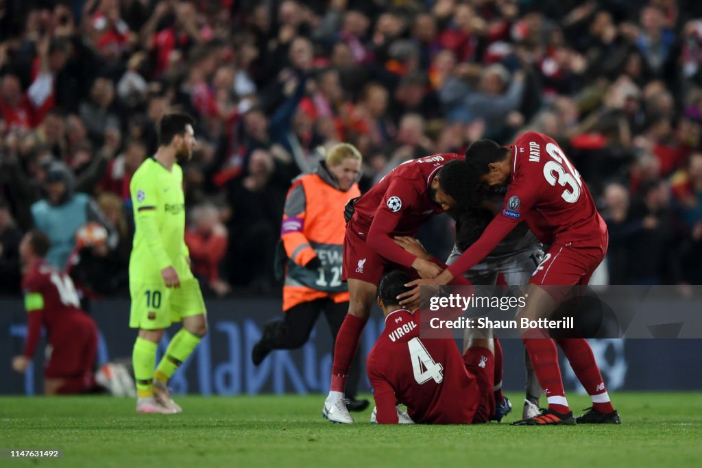 Liverpool v Barcelona - UEFA Champions League Semi Final: Second Leg