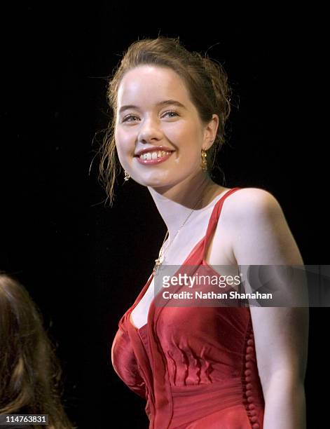 Anna Popplewell during "The Chronicles of Narnia: The Lion, the Witch and the Wardrobe" Tokyo Premiere at Nippon Budokan in Tokyo, Japan.
