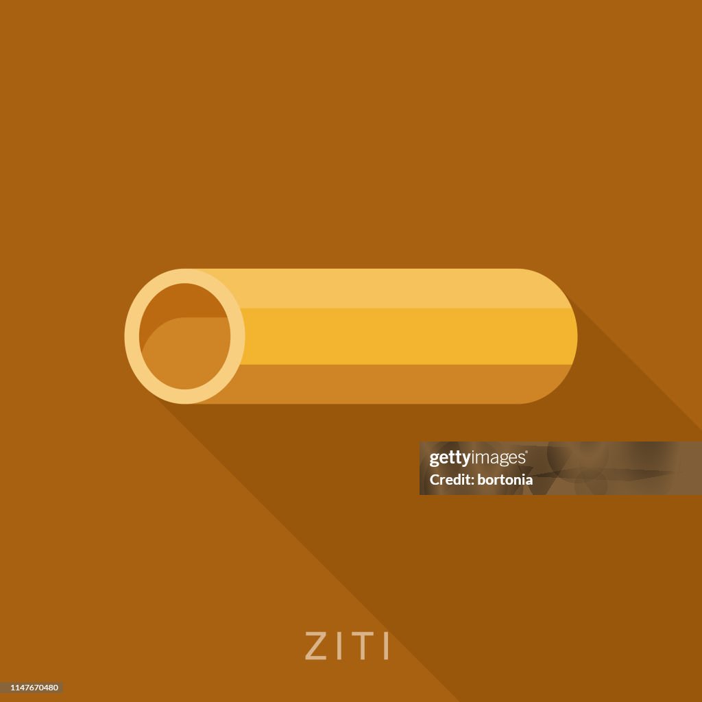 Ziti Pasta Icon