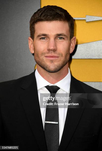 Austin Stowell attends the U.S. Premiere of Hulu's "Catch-22" at TCL Chinese Theatre on May 07, 2019 in Hollywood, California.