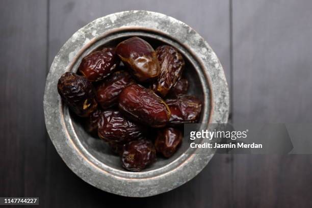 date on plate - date fruit stock pictures, royalty-free photos & images