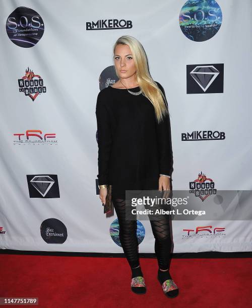 Kristi Tucker attends the SOS Pre Tour Launch Party held at The Roxy Theatre on June 2, 2019 in West Hollywood, California.