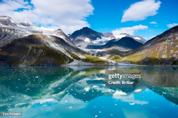 glacier bay national park, alaska - glacier bay national park stock-fotos und bilder