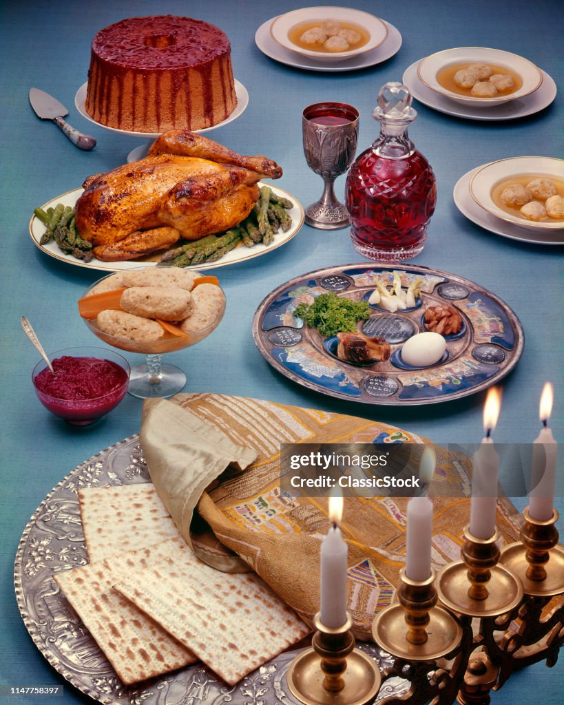 1970s JEWISH SEDER FOOD...