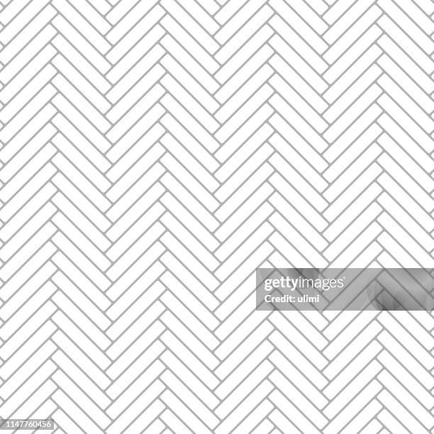 seamless pattern - herringbone brick stock illustrations