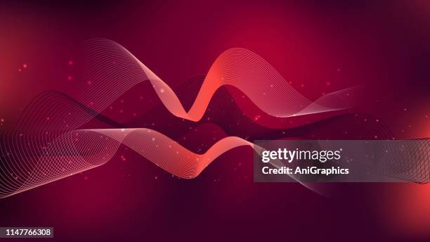 abstract motion wave background - motion graphics stock illustrations