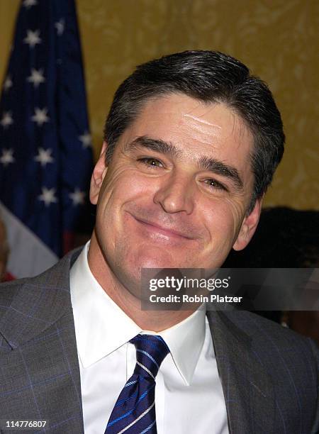 Sean Hannity during The Congress of Racial Equality Living The Dream Dinner - January 17, 2005 at The New York Hilton and Towers in New York City,...