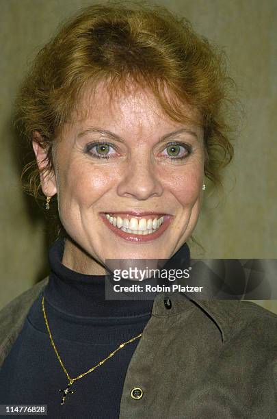 Erin Moran during Mike Carbonaros Big Apple Comic Book, Art and Toy Show Press Conference - January 21, 2005 at Penn Plaza Pavilion in New York City,...