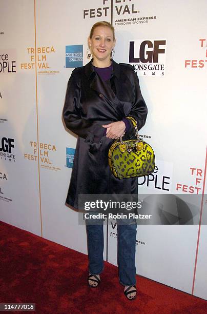 Amy Sacco during 4th Annual Tribeca Film Festival - "Fierce People" World Premiere at Tribeca Performing Arts Center in New York, New York, United...