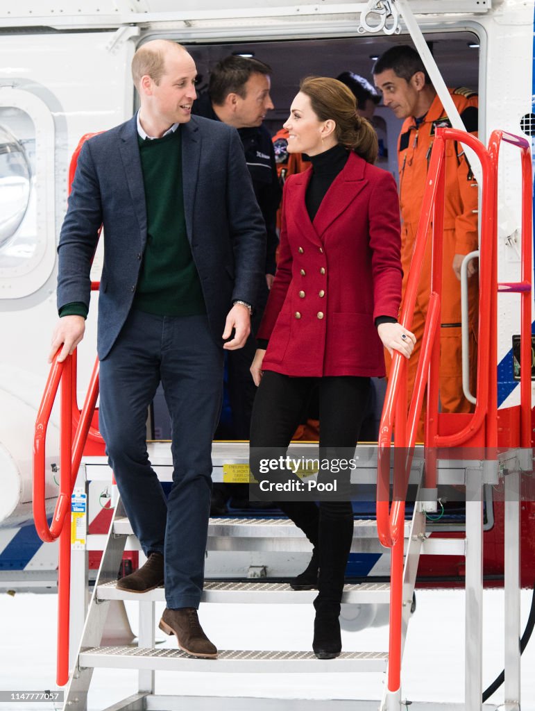 The Duke And Duchess Of Cambridge Visit North Wales