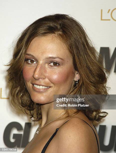 Bridget Hall during Glamour Magazine Salutes The 2005 Women of the Year - Inside Arrivals at Avery Fisher Hall in New York City, New York, United...