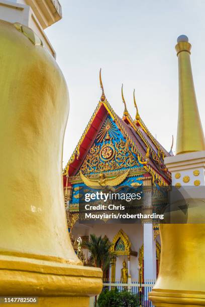 mongkol nimit temple (wat) in phuket old town, phuket, thailand, southeast asia, asia - phuket old town stock pictures, royalty-free photos & images