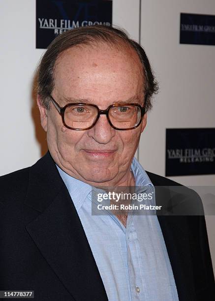 Sidney Lumet during "Find Me Guilty" New York Premiere - Inside Arrivals at Sony Lincoln Square in New York City, New York, United States.