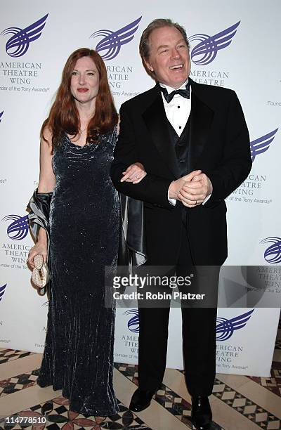 Annette O'Toole and husband Michael McKean during American Theatre Wing Spring Gala Honoring Matthew Broderick and Nathan Lane - April 10, 2006 at...