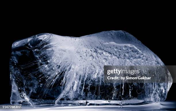 extreme close up of ice - slush ice stock pictures, royalty-free photos & images