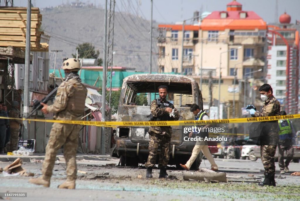 Bomb blast in Kabul