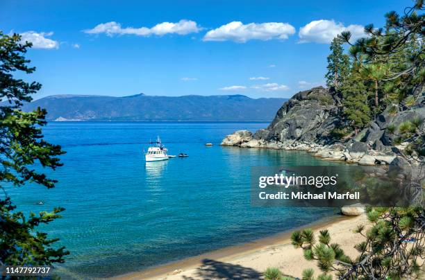 d.l. bliss state park, lake tahoe 7 - lake tahoe nevada state park stock pictures, royalty-free photos & images