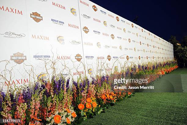 General view of the atmosphere at the 11th annual Maxim Hot 100 Party with Harley-Davidson, ABSOLUT VODKA, Ed Hardy Fragrances, and ROGAINE held at...