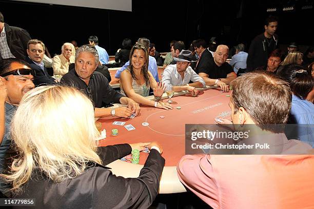 General view during "Hold Em for the Homeless" to Benefit Malibu House of Hope presented by The Bicycle Casino at Avalon on May 10, 2010 in...