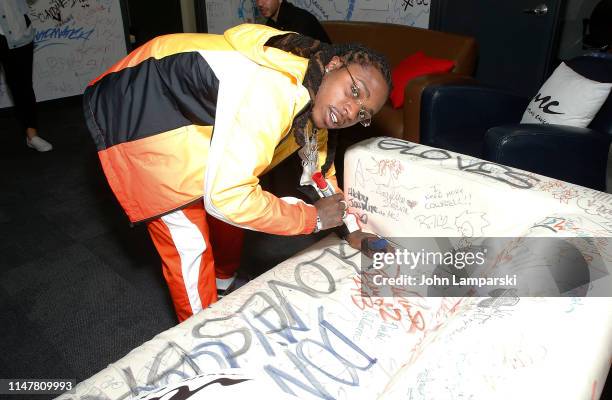 Jacquees visits Music Choice on May 08, 2019 in New York City.