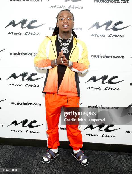 Jacquees visits Music Choice on May 08, 2019 in New York City.