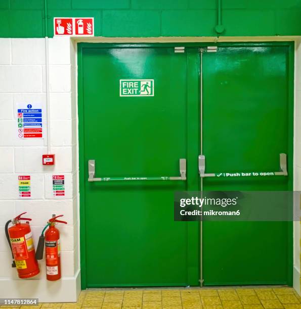Fire Exit Doors Photos and Premium High Res Pictures - Getty Images